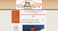 Desktop Screenshot of pigontheridge.org